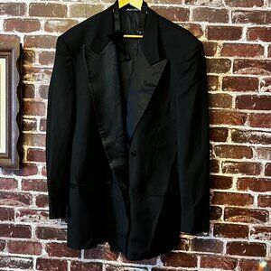 Giorgio Armani Tuxedo Jacket - Made in Italy - Black